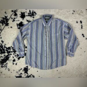 Loafers by James Reed Men's 90s Vintage Button Down Shirt Size XL